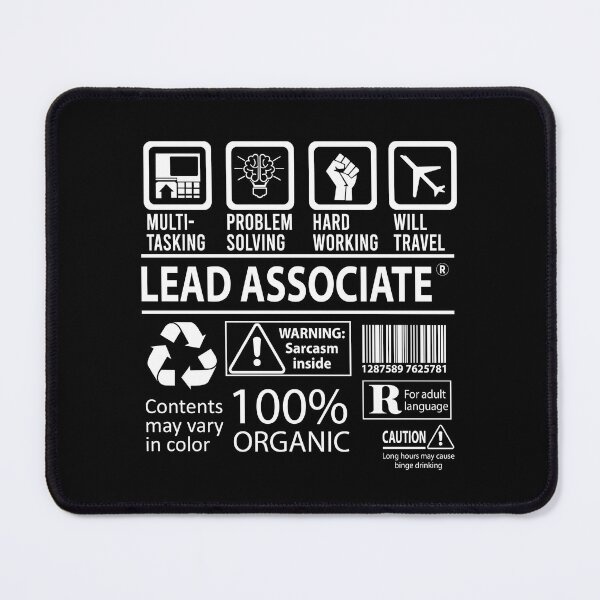 Artikelvorschau, Lead Associate T-Shirt – Multitasking-zertifiziertes Job-Geschenkartikel-T-Shirt entworfen und verkauft von oslandefren.