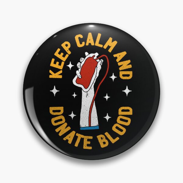 Item preview, Keep Calm and Donate Blood designed and sold by OODHA.