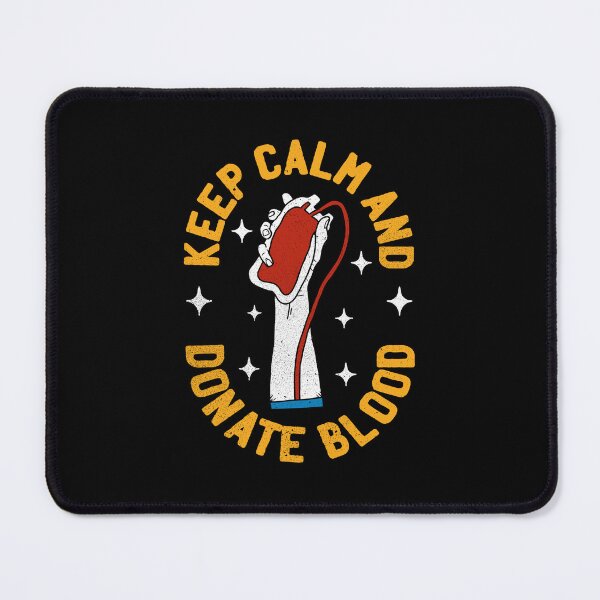 Item preview, Keep Calm and Donate Blood designed and sold by OODHA.