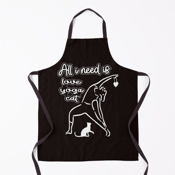 Item preview, All i need is love and yoga and cat designed and sold by fricostyle.