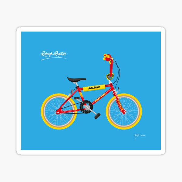 Item preview, Raleigh Reactor designed and sold by Tunstall Illustration.