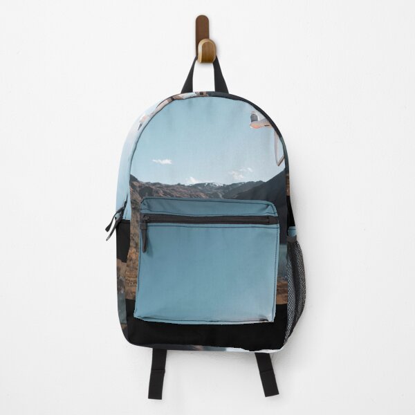 Item preview, Flying Drone Taking Picture Of High Altitude Lagoon In Tibet,China. Aqua And Beautiful Aesthetic Novelty Design designed and sold by Silver Medal.
