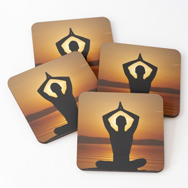 Item preview, Yoga. Young Woman And Young Adult Aesthetic Novelty Design. Inspirational Scenery Art designed and sold by Silver Medal.