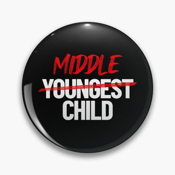 Item preview, Middle Child Not Youngest Child Funny Sibling Middle Child Gear designed and sold by DynamicDesign.