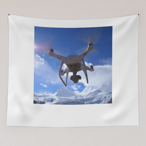 Item preview, Flying Drone Taking Picture Of Glacier In Tibet,China. Flying And Drone Aesthetic Novelty Design designed and sold by Silver Medal.
