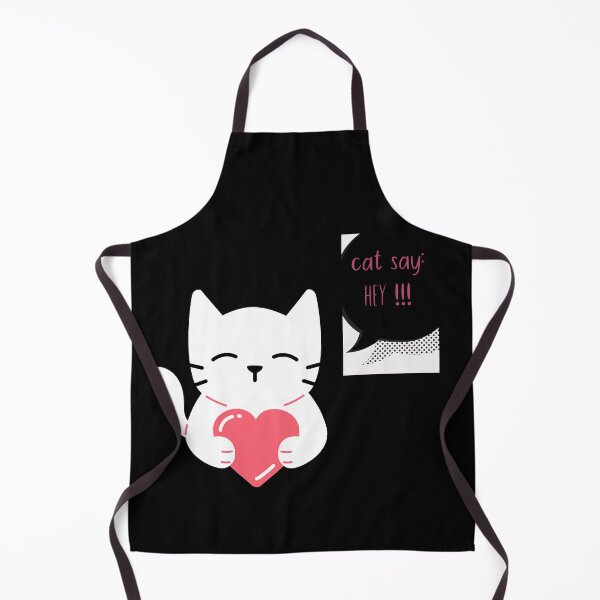 Item preview, cute cat say hey designed and sold by badretop.