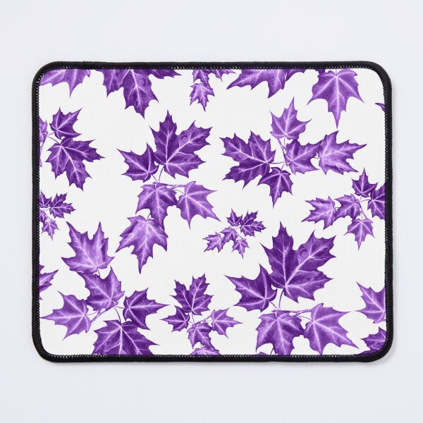 Item preview, Purple Maple Leaves pattern design - flower and leave pattern designed and sold by asprse.