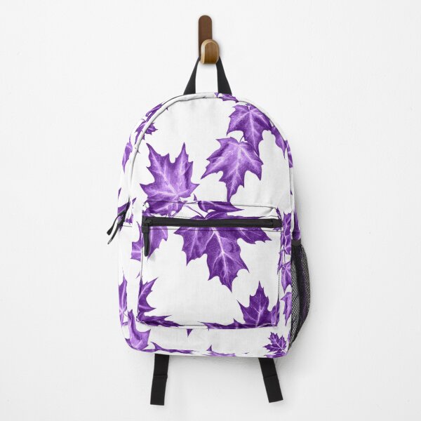 Item preview, Purple Maple Leaves pattern design - flower and leave pattern designed and sold by asprse.