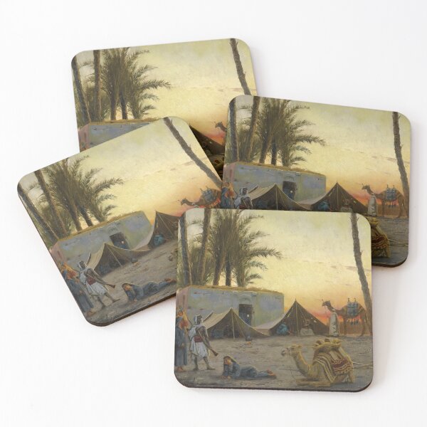Item preview, Desert Encampment (1894), Peder Mørk Mønsted designed and sold by Art Outlaws.