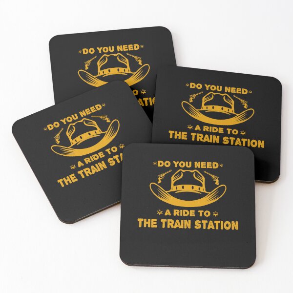 Item preview, Do you Need a Ride to the Train Station Yellowstone Railroad Lovers Dutton Team Rip designed and sold by ghostsanda.
