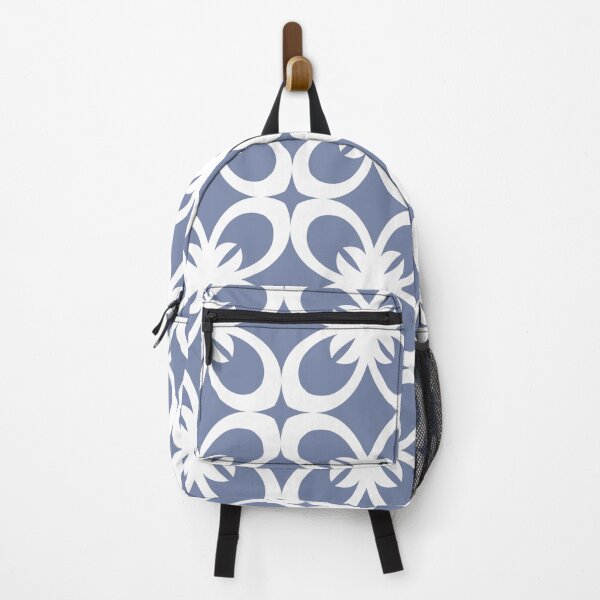 Item preview, Blue and White Minimal Floral Flower Pattern Pairs DE 2022 Popular Color Enchanting Sky DE5900 designed and sold by ColorOfTheYears.