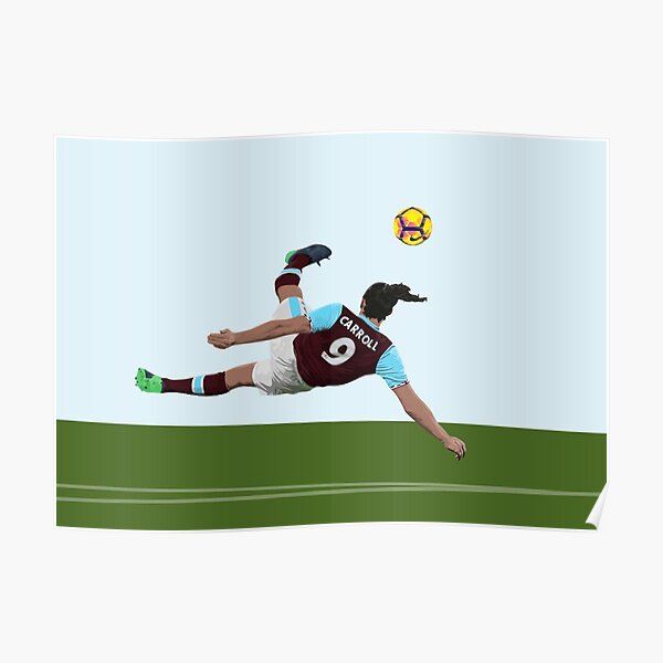 “Andy Carroll illustration” Poster for Sale by HRGFX | Redbubble