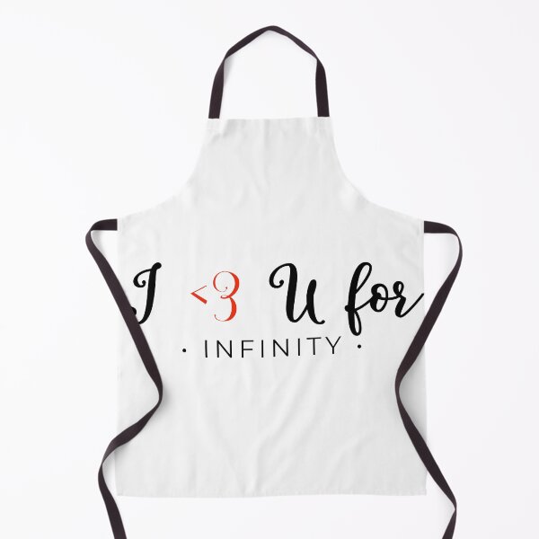 Item preview, I love you for Infinity designed and sold by TheVirtualShop.