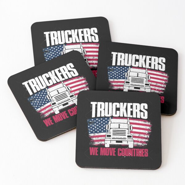 Item preview, TRUCKERS - WE MOVE COUNTRIES     designed and sold by SeeandTees.
