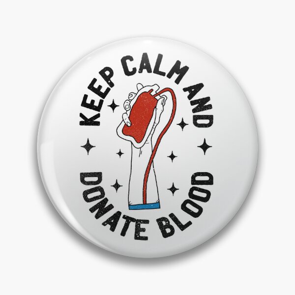 Item preview, Keep Calm And Donate Blood designed and sold by OODHA.