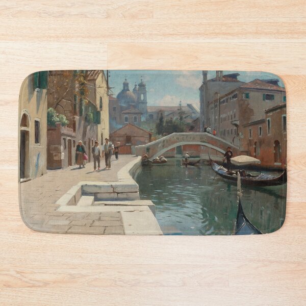 Item preview, Canal In Venice (1928), Peder Mørk Mønsted  designed and sold by Art Outlaws.