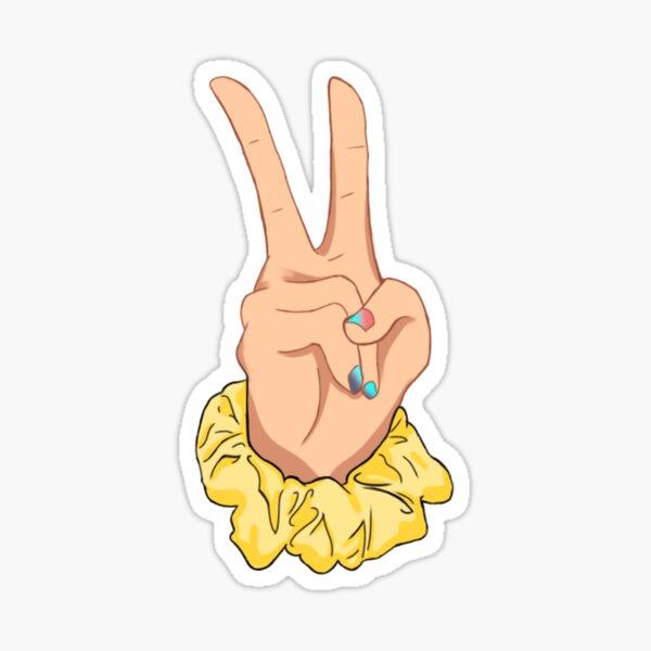 Item preview, Scrunchie and peace  designed and sold by Puchi Evans.
