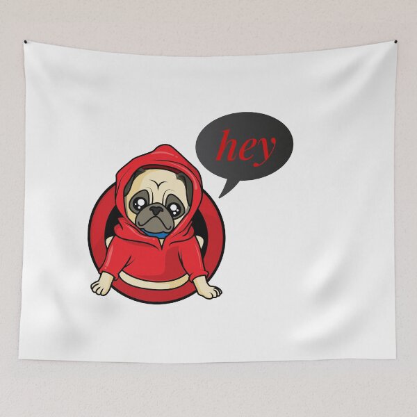 Item preview,  dog say hey designed and sold by badretop.