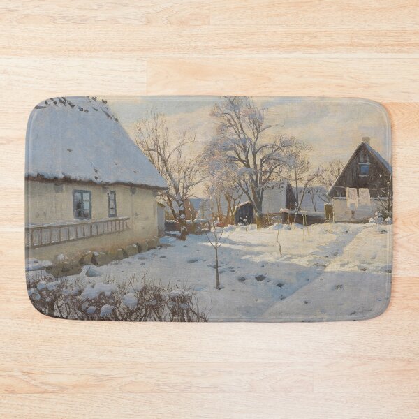 Item preview, Winter in Bröndbyvester in Dänemark (1923), Peder Mørk Mønsted designed and sold by Art Outlaws.