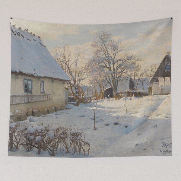 Item preview, Winter in Bröndbyvester in Dänemark (1923), Peder Mørk Mønsted designed and sold by Art Outlaws.