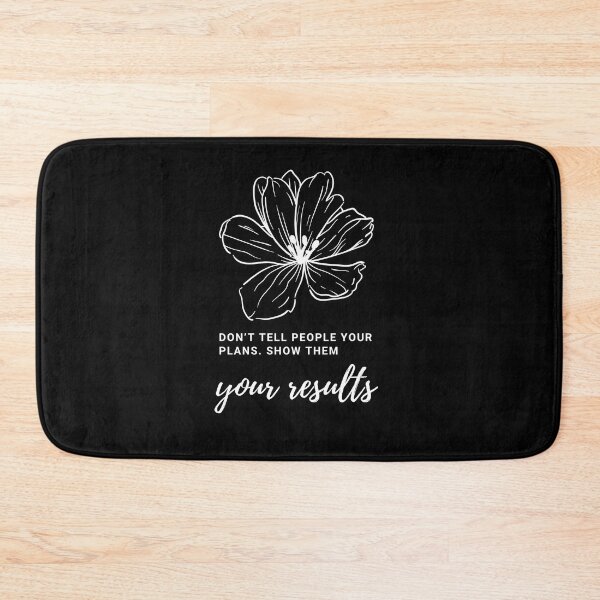 Item preview, Don’t tell people your plans. Show them your results. t-shirt designed and sold by Sanaa95-21BK.