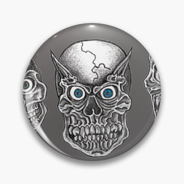 Item preview, three skulls designed and sold by Scott McAfee II.