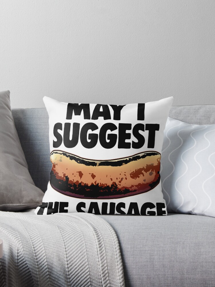 Sausage shaped clearance pillow