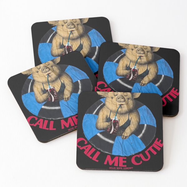 Item preview, Call me cute MOJO BOYS pig designed and sold by shopJuJic.