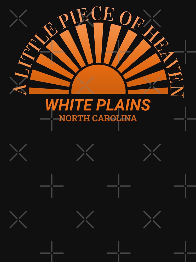 Thumbnail 7 of 7, Classic T-Shirt, White Plains North Carolina A Little Piece Of Heaven designed and sold by mvotd.
