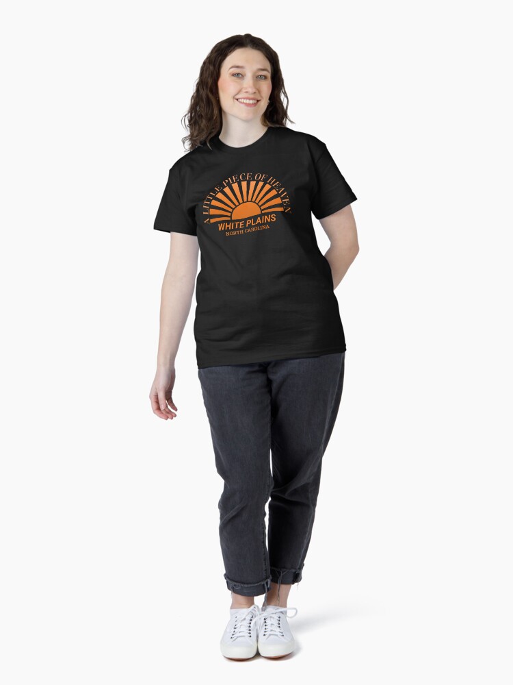 Thumbnail 4 of 7, Classic T-Shirt, White Plains North Carolina A Little Piece Of Heaven designed and sold by mvotd.