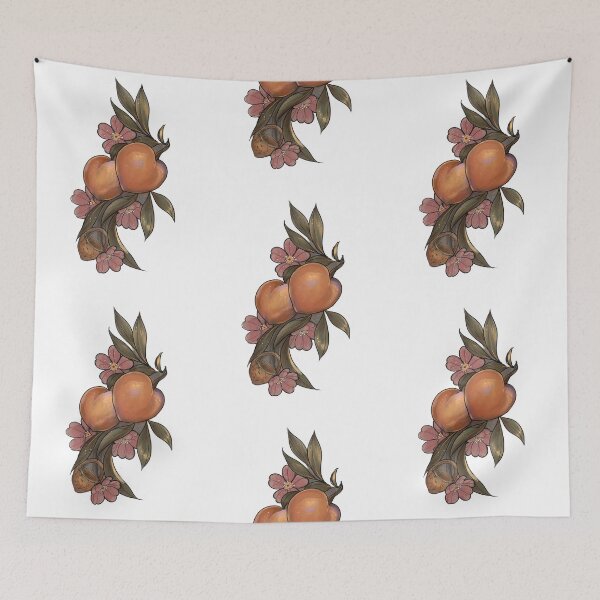 Item preview, Neo traditional Georgia peach  designed and sold by Bekka Luna.