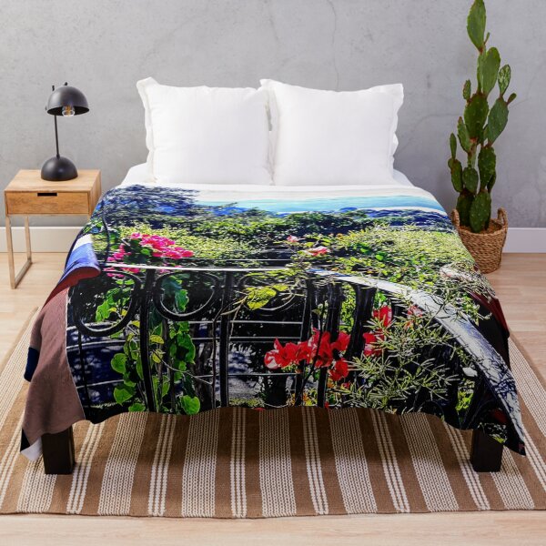 Item preview, Pink Flowers and blue skies designed and sold by artbyomega.