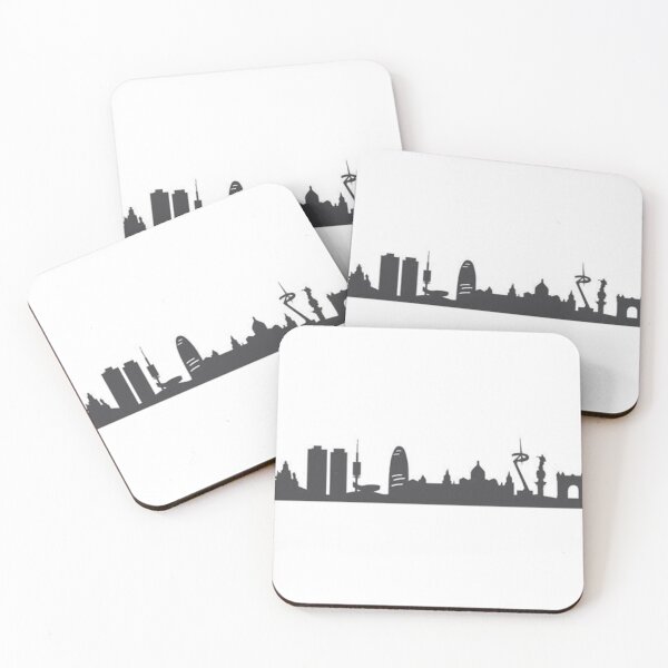 Item preview, barcelona skyline designed and sold by Icon04.