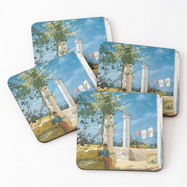 Item preview, Summer In Capri (1885) Peder Mørk Mønsted designed and sold by Art Outlaws.