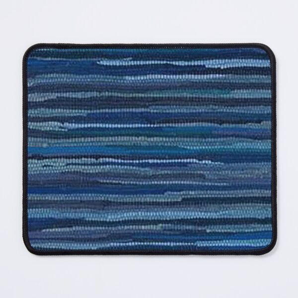 Item preview, Rag Rug, Rag Rug Blue, Woven Rug, Monochromatic Blue Rug, Kitchen Rug, Carpet designed and sold by Nostrathomas66.