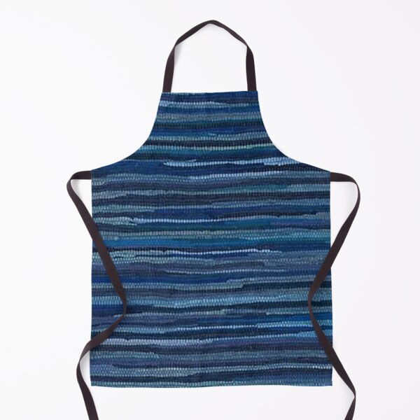 Item preview, Rag Rug, Rag Rug Blue, Woven Rug, Monochromatic Blue Rug, Kitchen Rug, Carpet designed and sold by Nostrathomas66.