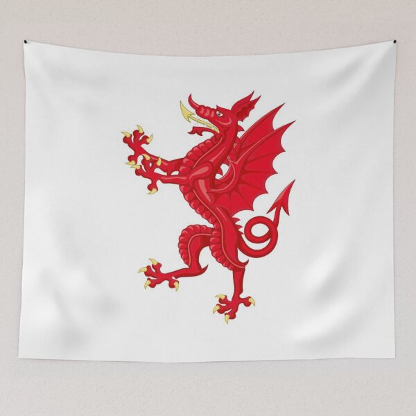 Item preview, Evans Family Welsh Dragon Tartan designed and sold by MaxManN1.