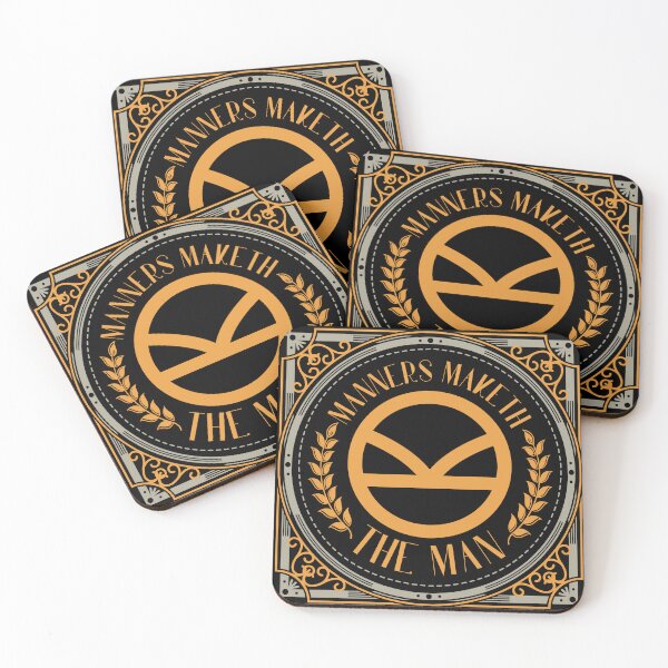 Item preview, Manners Maketh the Man Quote designed and sold by McPod.