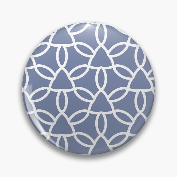 Item preview, Blue and White Tessellation Line Pattern 32 Pairs DE 2022 Popular Color Enchanting Sky DE5900 designed and sold by ColorOfTheYears.