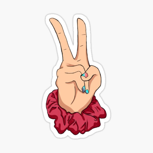 Item preview, Scrunchie and peace  designed and sold by Puchi Evans.