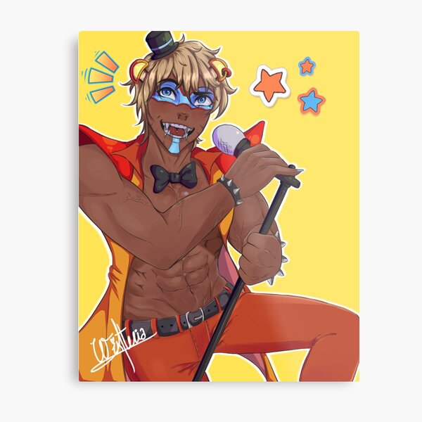 Glamrock Freddy- Freddy fazbear fnaf- Fnaf security breach fanart |  Greeting Card