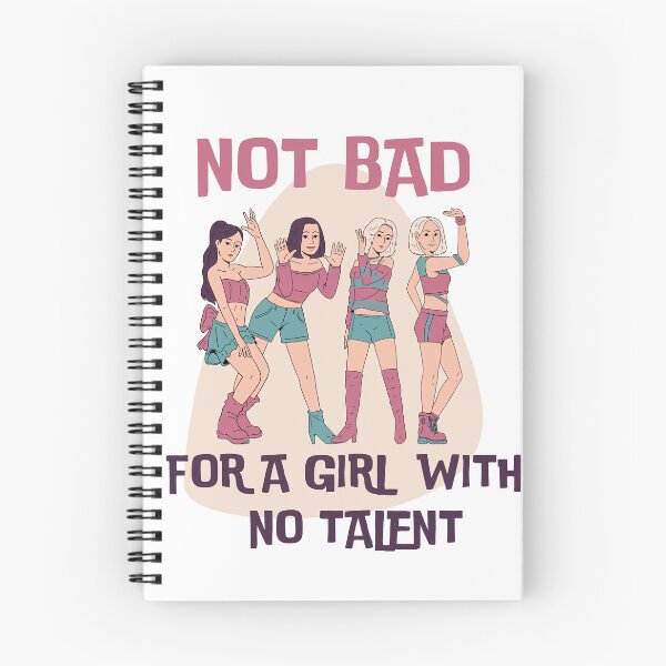 Item preview, Not Bad For A Girl With No Talent Gift For A Girl designed and sold by HongThuyet.