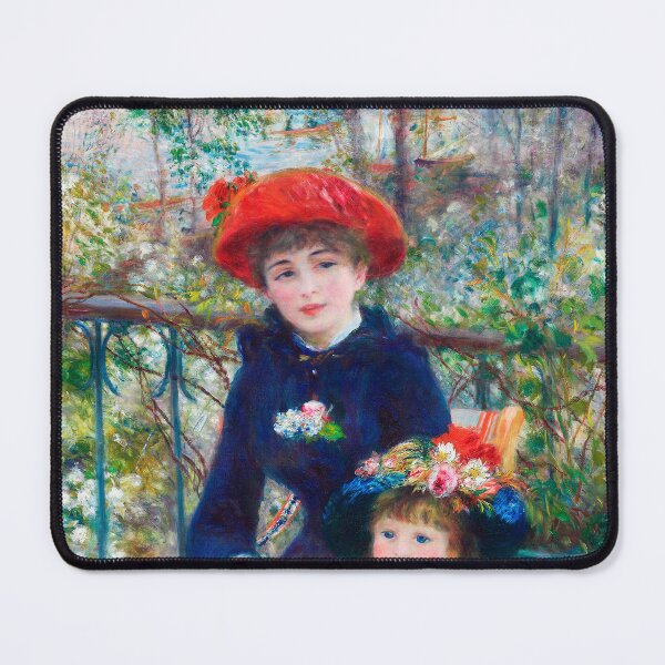 Item preview, PIERRE-AUGUSTE RENOIR HD - The Two Sisters (On the Terrace) (1881)  designed and sold by Go Logo Designs.