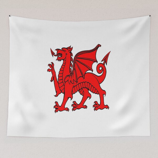 Item preview, Evans Family Welsh Dragon Tartan designed and sold by MaxManN1.