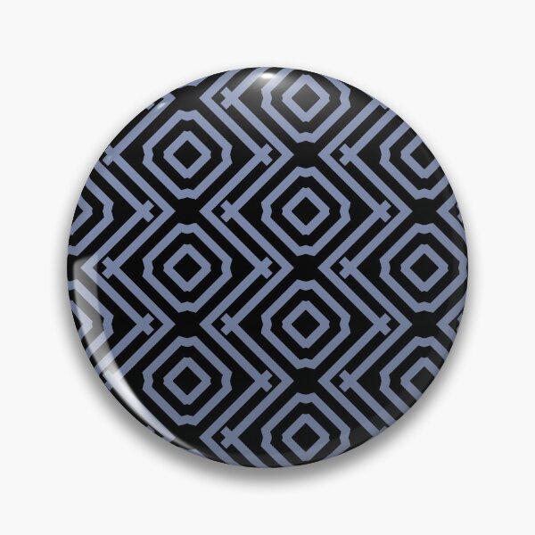 Item preview, Black and Blue Vertical Stripe Diamond Pattern Pairs DE 2022 Popular Color Enchanting Sky DE5900 designed and sold by ColorOfTheYears.