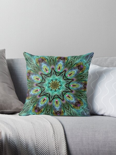 Item preview, Colorful Peacock Feather Kaleidoscope designed and sold by SaraValor.