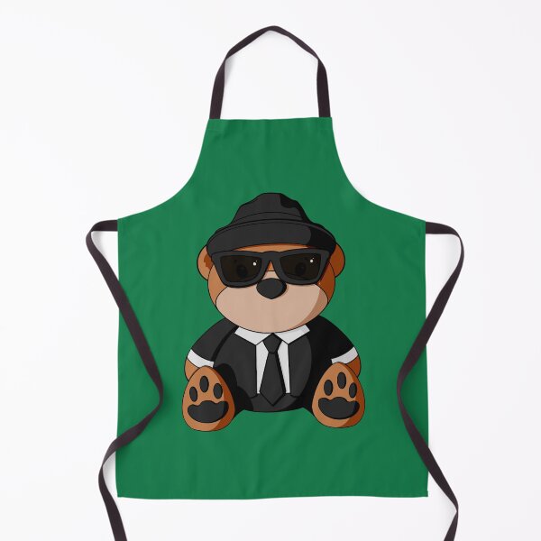 Item preview, Blues Brother Teddy Bear designed and sold by Alisha Ober Designs.