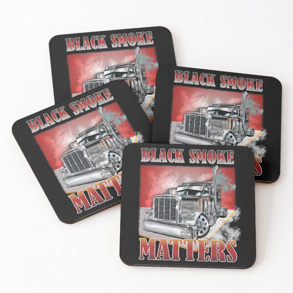 Item preview, Black smoke matters Cool gift shirt for trucker   designed and sold by SeeandTees.