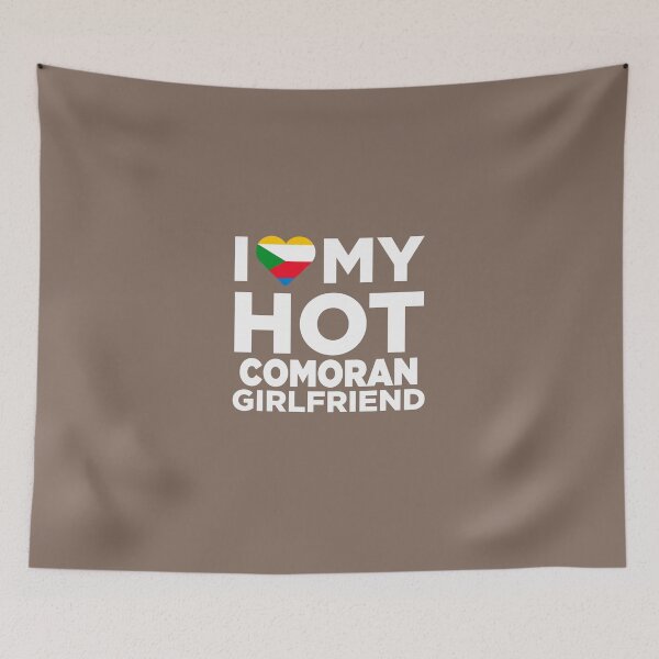 Item preview, I Love My Hot Comoran Girlfriend designed and sold by AlwaysAwesome.