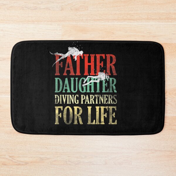 Item preview, Father And Daughter Diving Partners For Life funny gift idea for daddy designed and sold by wi trendshop.